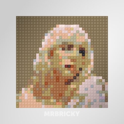 Billie Eilish - Happier Than Ever - Brick art vinyl album cover