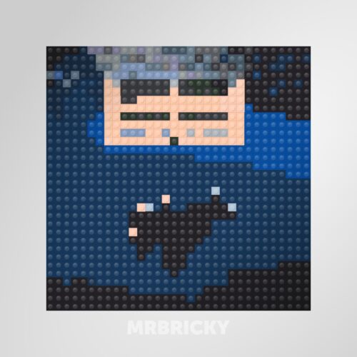 Billie Eilish - Hit me hard and soft - Brick art vinyl album cover