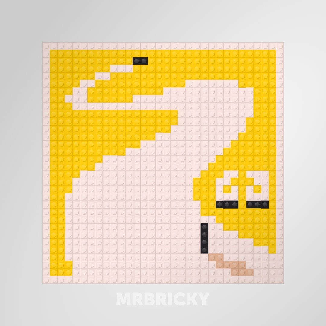 Bruno Mars - Doo-Wops & Hooligans - Brick art
