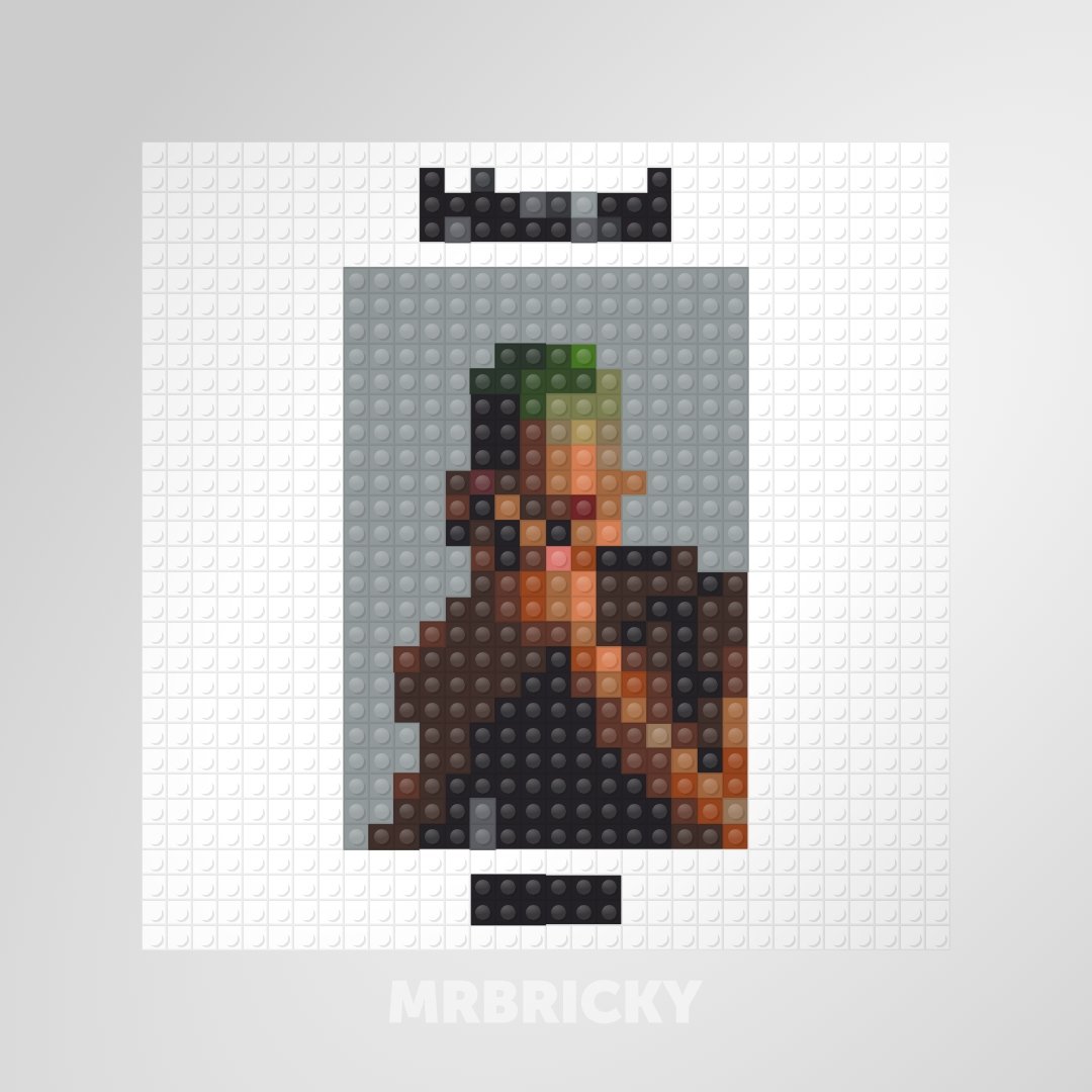 Frank Ocean - Blonde - Brick art album cover