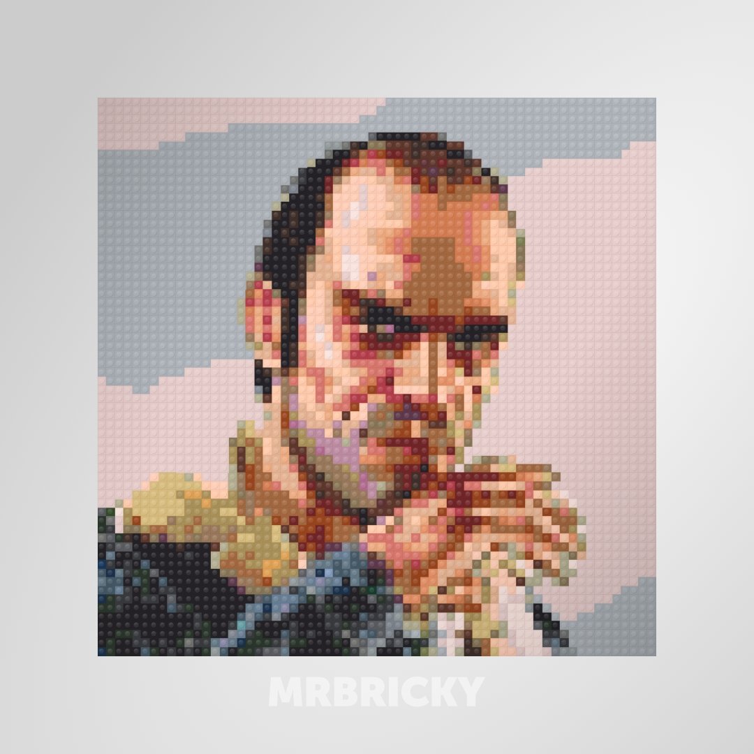 Grand Theft Auto - Trevor Philips - Brick art display