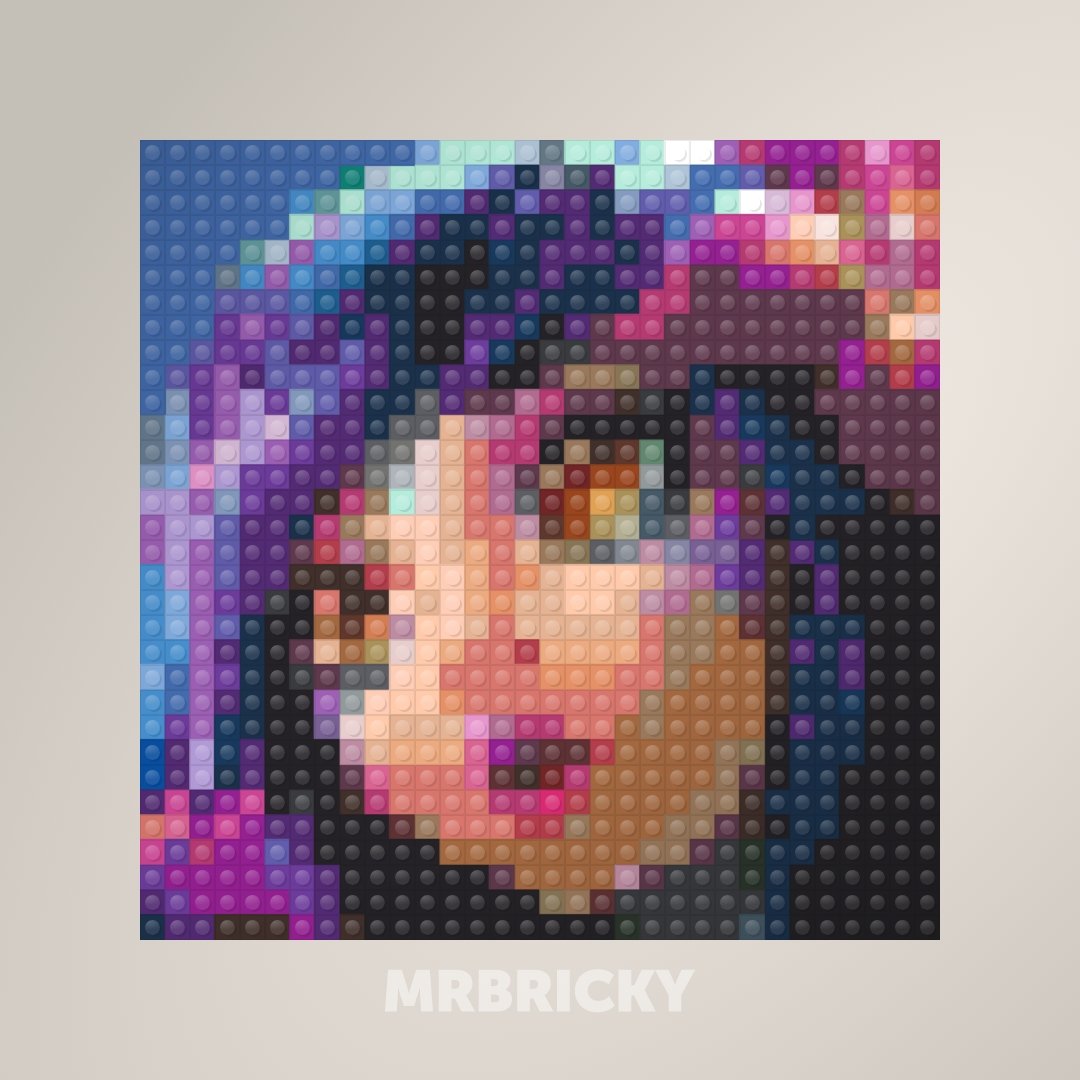 League of Legends - Neeko - Brick art display