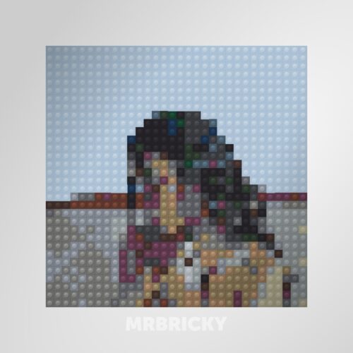 Madison Beer - Locket - Brick art vinyl album cover