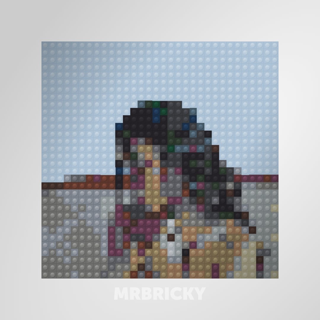 Madison Beer - Locket - Brick art vinyl album cover