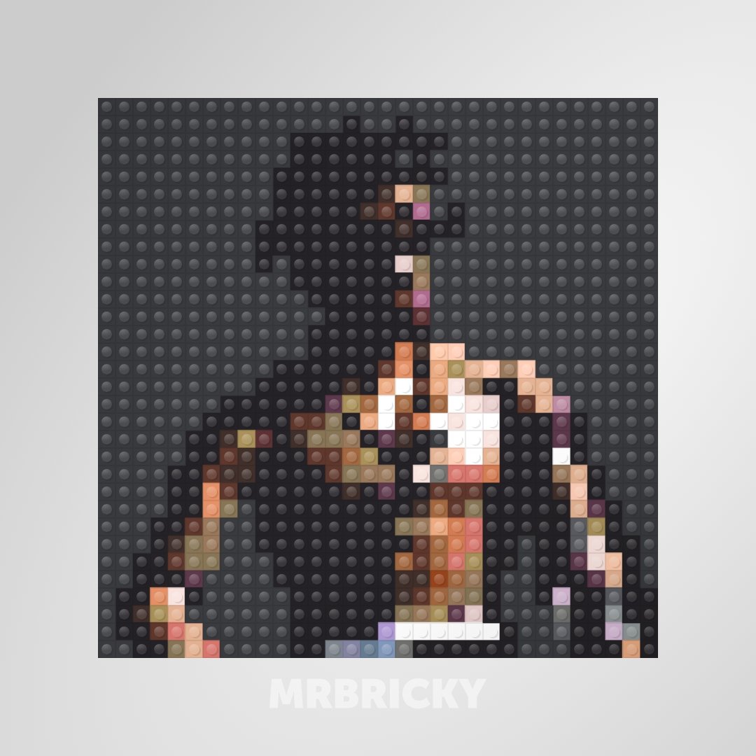 Travis Scott - Rodeo- Brick art album cover display