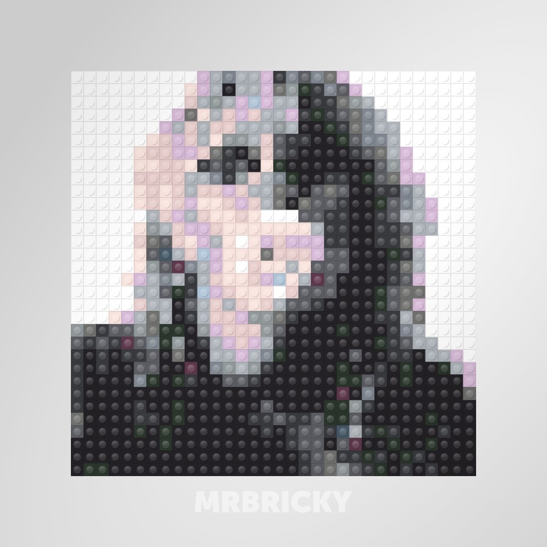 Miley - Bass Persuades - Brick art